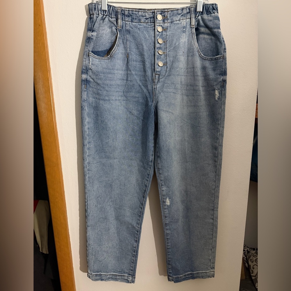 Kensie Denim Blue High Rise Jeans